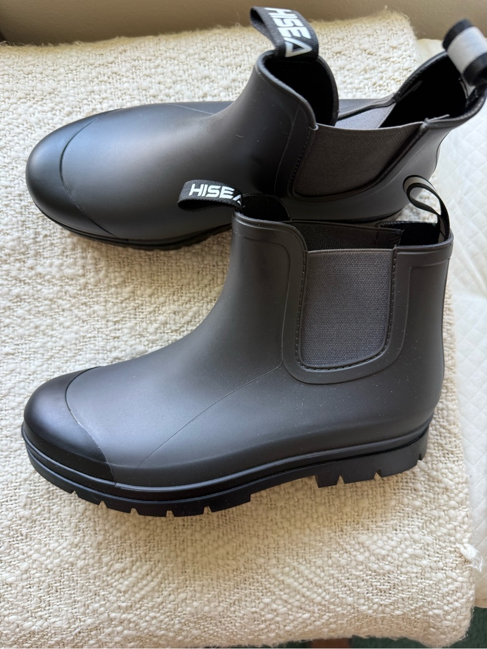 Sea Women’s Black Chelsea Rain Boots